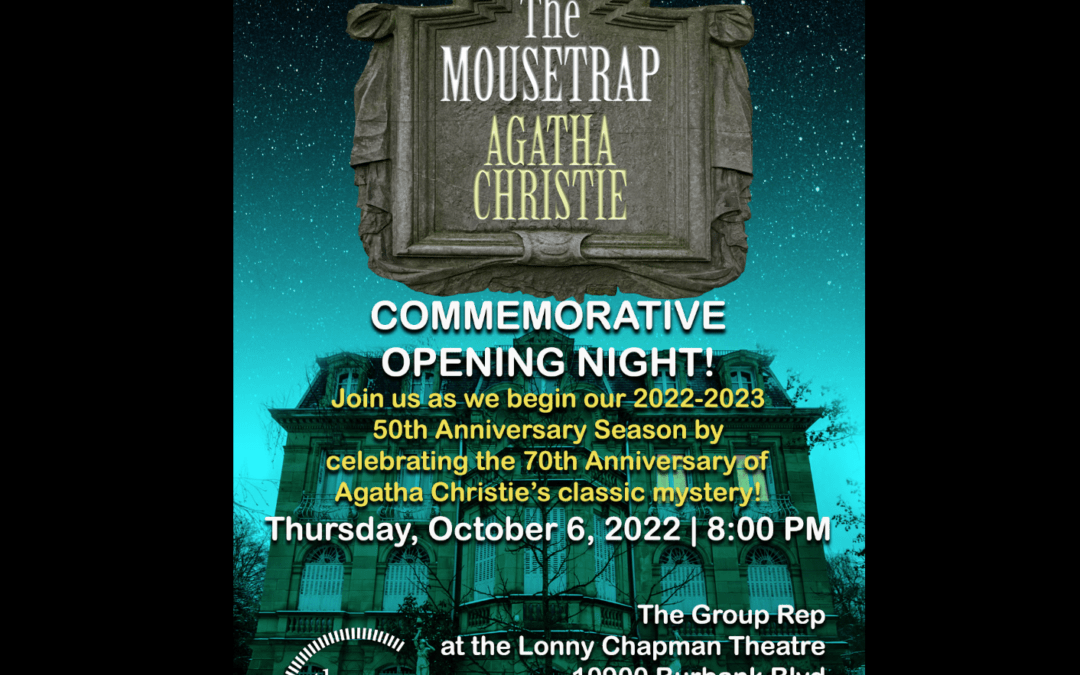 Commemorative Opening Night! Thursday, October 6, 2022